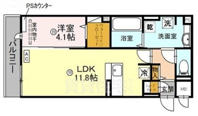 Ｄ－ｒｅｓｉｄｅｎｃｅ　天之川 3階 1LDK 賃貸物件詳細