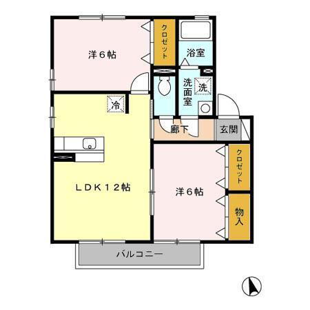 埼玉県春日部市本田町２ 一ノ割駅 2LDK アパート 賃貸物件詳細