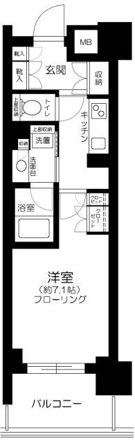 パークハウス　セントリエ 3階 1K 賃貸物件詳細