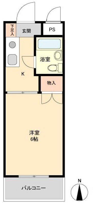 神奈川県川崎市川崎区港町 港町駅 1K マンション 賃貸物件詳細