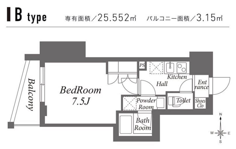 東京都豊島区池袋３ 要町駅 1K マンション 賃貸物件詳細