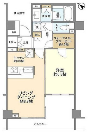 東京都港区三田５ 白金高輪駅 1LDK マンション 賃貸物件詳細