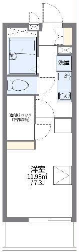 レオパレスウエル 3階 1K 賃貸物件詳細