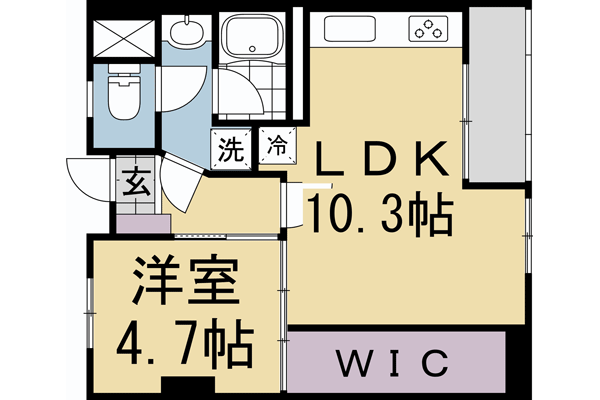 京都府京都市右京区西院三蔵町 西院駅 1LDK マンション 賃貸物件詳細