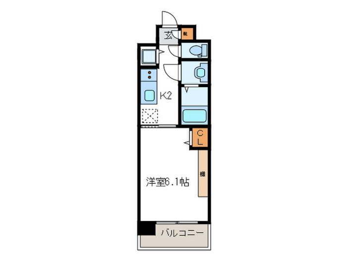 大阪府大阪市浪速区桜川４ 汐見橋駅 1K マンション 賃貸物件詳細