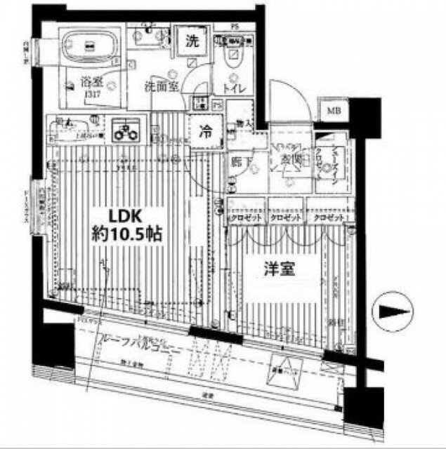 東京都目黒区中町１ 学芸大学駅 1LDK マンション 賃貸物件詳細