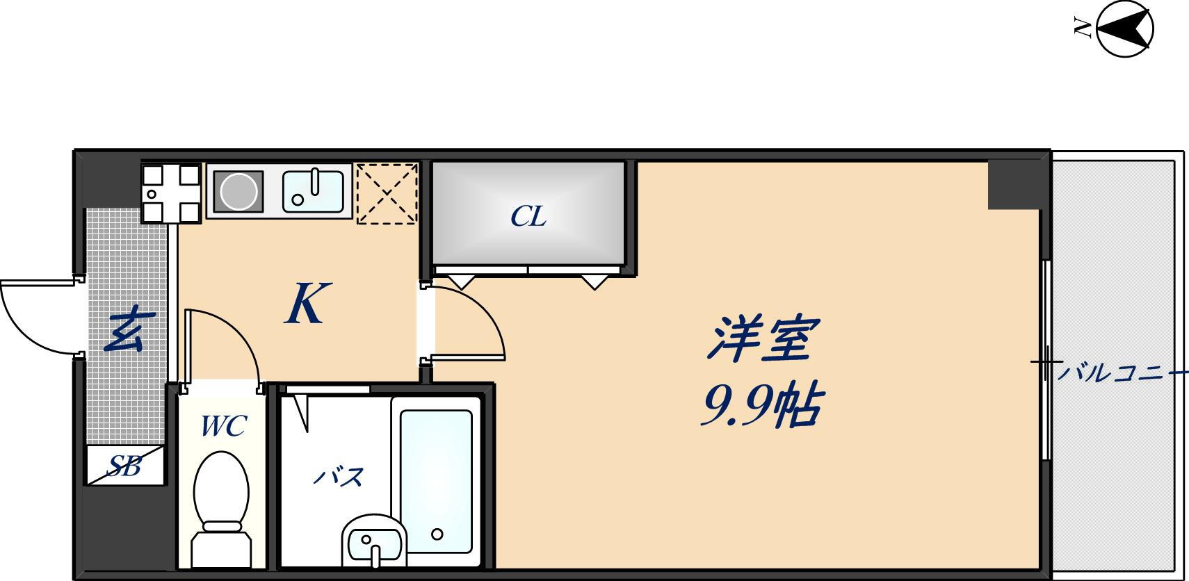 大阪府八尾市桜ヶ丘２ 近鉄八尾駅 1K マンション 賃貸物件詳細