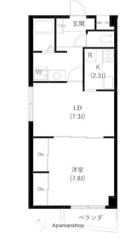 東京都北区志茂４ 志茂駅 1LDK マンション 賃貸物件詳細