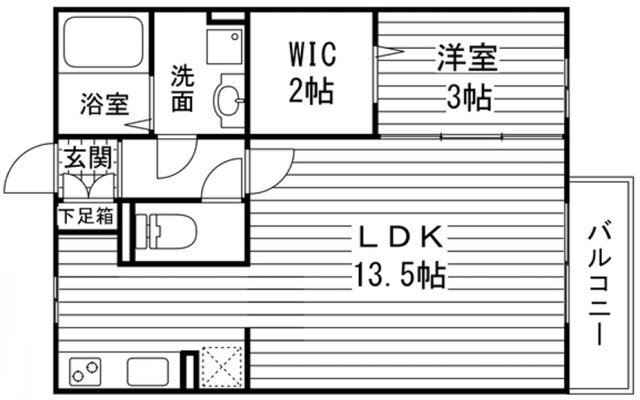 リビングタウン網干Ａ棟 2階 1LDK 賃貸物件詳細