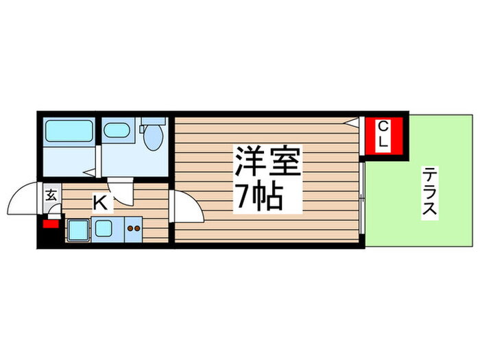 千葉県千葉市花見川区浪花町 幕張駅 1K アパート 賃貸物件詳細