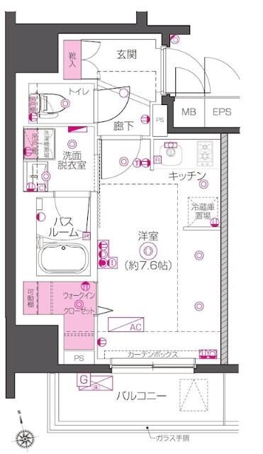東京都台東区台東２ 新御徒町駅 ワンルーム マンション 賃貸物件詳細