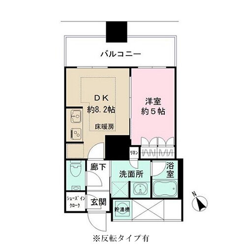 ザ・パークハウス西新宿タワー６０ 28階 1LDK 賃貸物件詳細