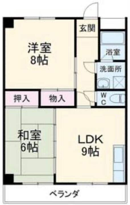 愛知県名古屋市東区矢田３ 矢田駅 2LDK アパート 賃貸物件詳細