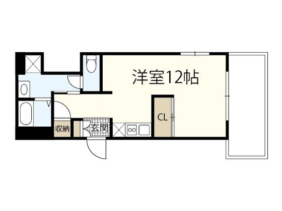広島県広島市中区榎町 横川駅 ワンルーム マンション 賃貸物件詳細