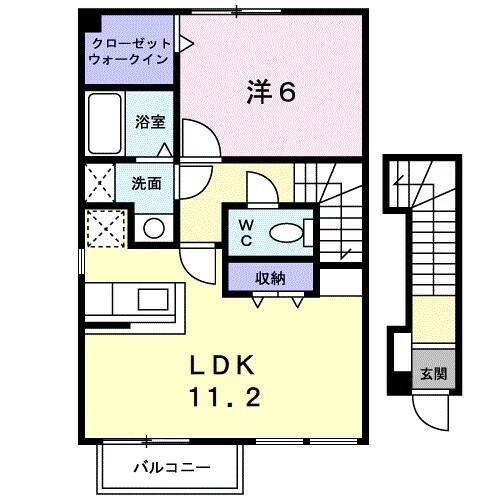 愛媛県松山市吉藤４ 伊予和気駅 1LDK アパート 賃貸物件詳細