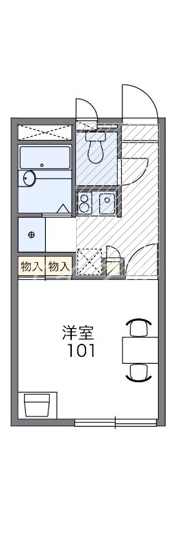 岡山県高梁市落合町近似 備中高梁駅 1K アパート 賃貸物件詳細