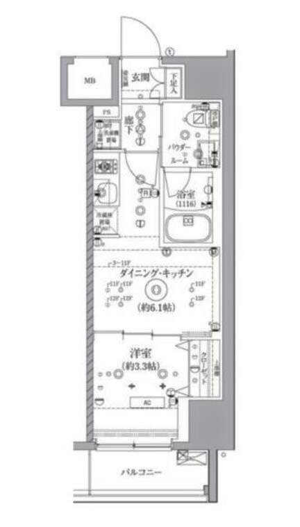 東京都江東区亀戸６ 亀戸駅 1DK マンション 賃貸物件詳細