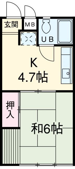 静岡県浜松市中央区富塚町 浜松駅 1K アパート 賃貸物件詳細