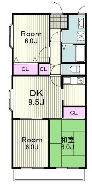 神奈川県横浜市港北区富士塚２ 菊名駅 3DK マンション 賃貸物件詳細