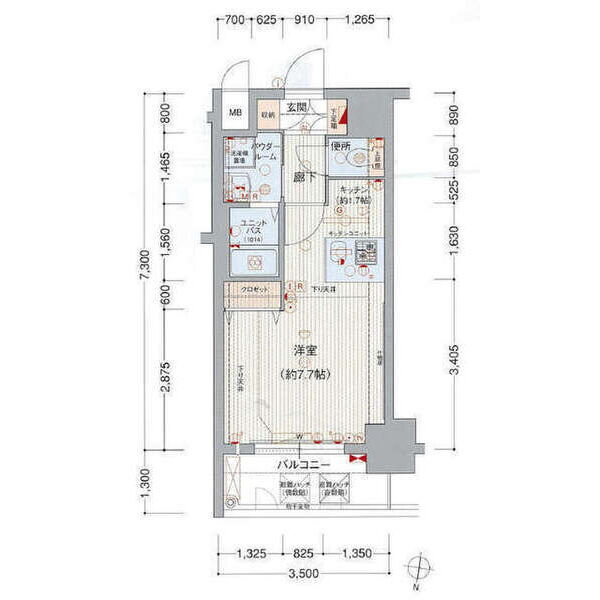 愛知県名古屋市中村区名駅３ 国際センター駅 1K マンション 賃貸物件詳細