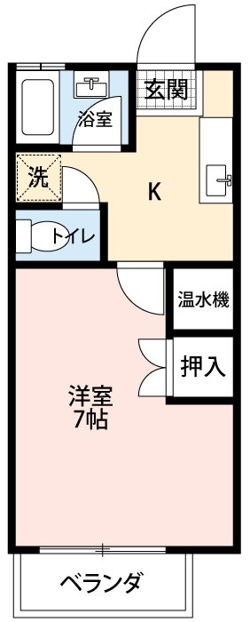 愛知県岡崎市日名中町 北岡崎駅 1K アパート 賃貸物件詳細