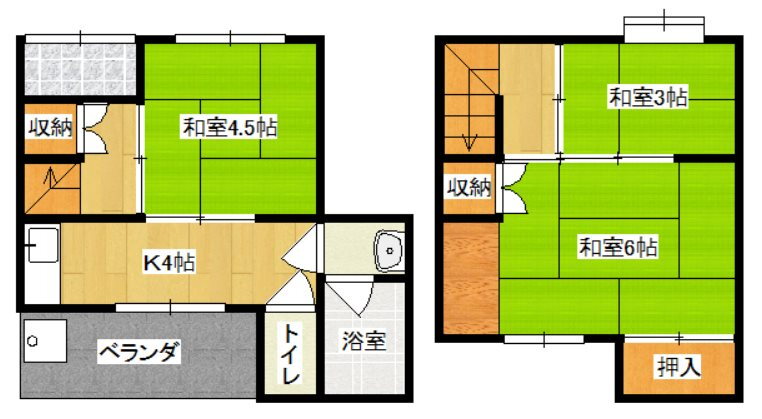 京都府京都市上京区畠山町 今出川駅 3K 一戸建て 賃貸物件詳細