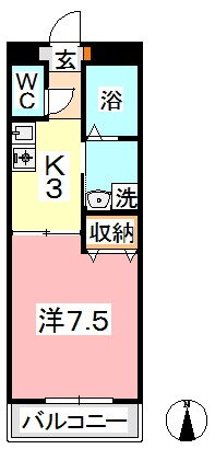 岡山県倉敷市中庄 中庄駅 1K マンション 賃貸物件詳細