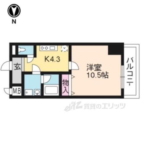 滋賀県大津市浜大津１ 大津駅 1K マンション 賃貸物件詳細