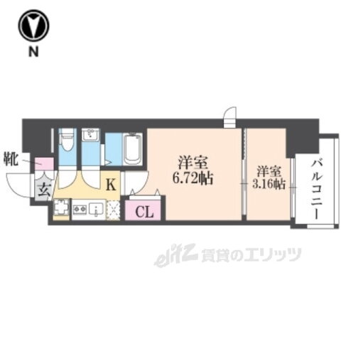 大阪府東大阪市横枕西 荒本駅 2K マンション 賃貸物件詳細
