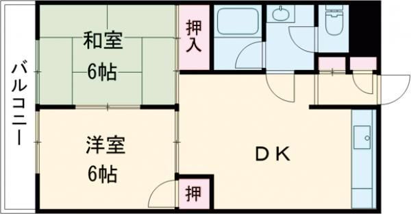 京都府京都市右京区太秦安井車道町 花園駅 2DK マンション 賃貸物件詳細