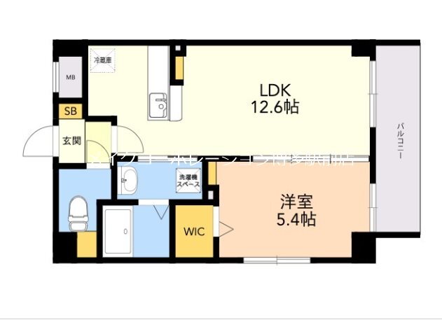 福岡県福岡市東区社領２ 箱崎駅 1LDK マンション 賃貸物件詳細