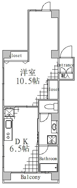 東京都江東区北砂４ 南砂町駅 1DK マンション 賃貸物件詳細