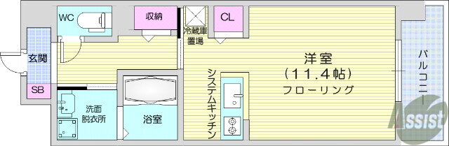宮城県仙台市若林区木ノ下１ 薬師堂駅 ワンルーム マンション 賃貸物件詳細
