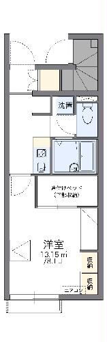 千葉県松戸市高塚新田 東松戸駅 1K アパート 賃貸物件詳細