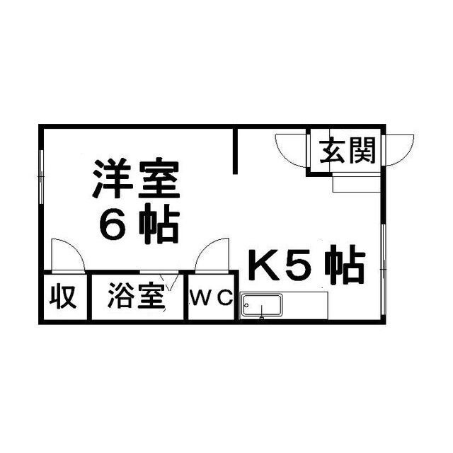 Ｍ・Ｅハウス 2階 1K 賃貸物件詳細