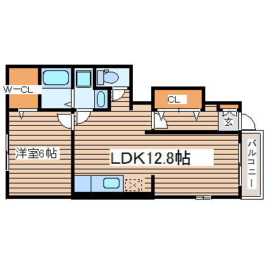 宮城県仙台市青葉区米ケ袋３ 愛宕橋駅 1LDK アパート 賃貸物件詳細