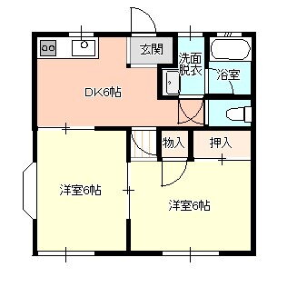 茨城県牛久市柏田町 牛久駅 2DK アパート 賃貸物件詳細