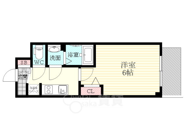 大阪府大阪市淀川区西中島１ 南方駅 1K マンション 賃貸物件詳細