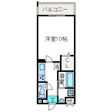 大阪府高槻市芥川町３ 高槻駅 1K マンション 賃貸物件詳細