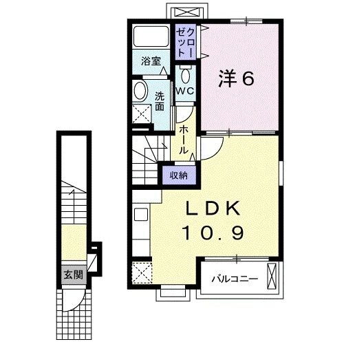 神奈川県小田原市蓮正寺 螢田駅 1LDK アパート 賃貸物件詳細