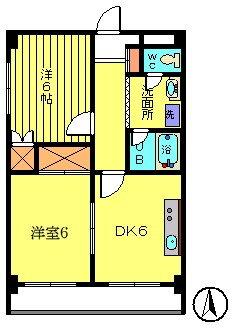 東京都江戸川区中葛西７ 葛西駅 2DK マンション 賃貸物件詳細