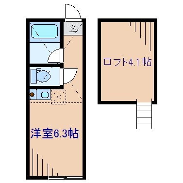 神奈川県横浜市鶴見区上の宮１ 菊名駅 ワンルーム アパート 賃貸物件詳細