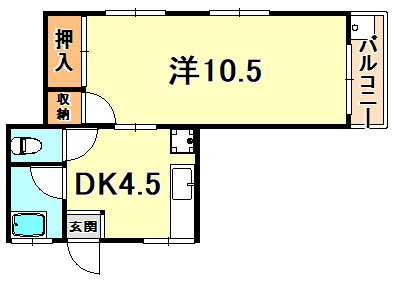 兵庫県神戸市灘区天城通５ 王子公園駅 1DK マンション 賃貸物件詳細