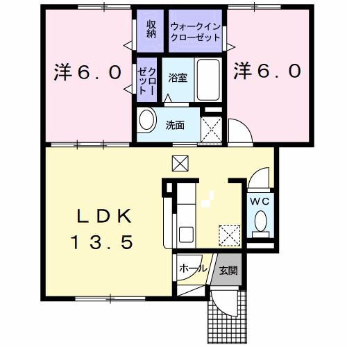 北海道岩見沢市東町二条１ 岩見沢駅 2LDK アパート 賃貸物件詳細