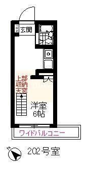 東京都国分寺市富士本１ 国立駅 1K アパート 賃貸物件詳細