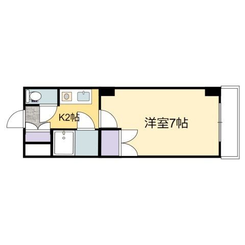 広島県広島市中区東白島町 白島駅 1K マンション 賃貸物件詳細