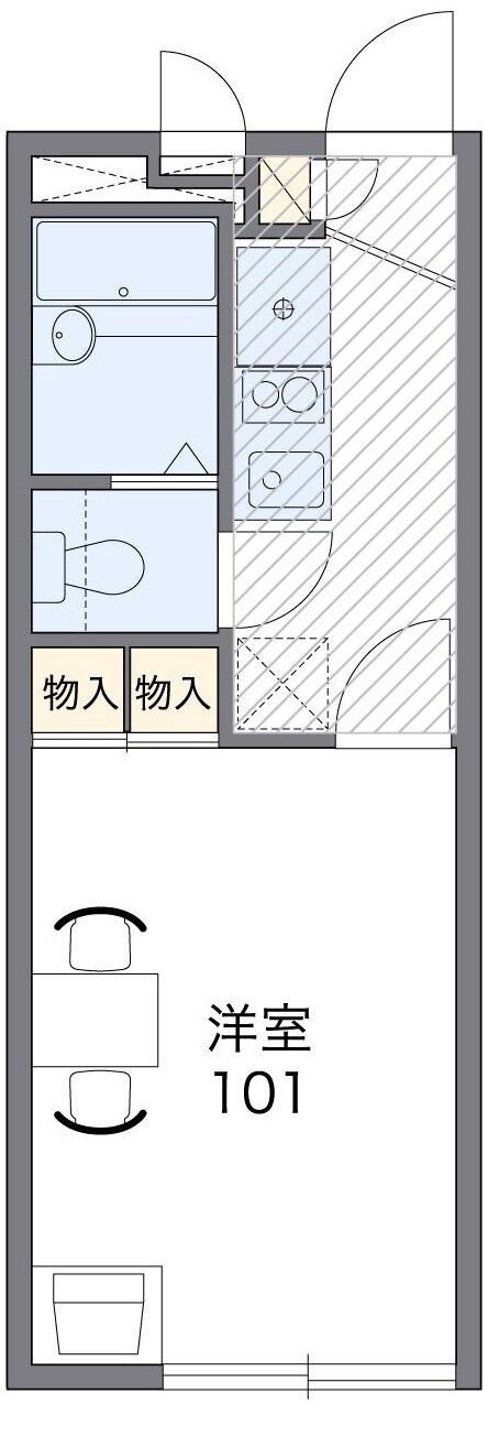 千葉県松戸市栗山 矢切駅 1K アパート 賃貸物件詳細