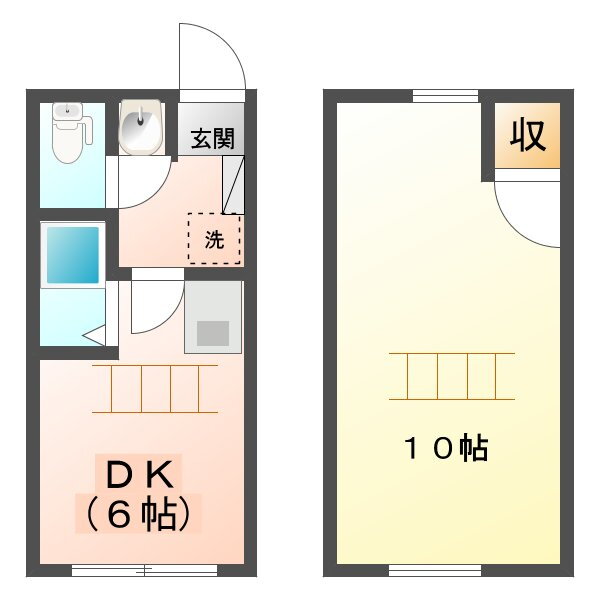 群馬県前橋市上小出町１ 中央前橋駅 1DK アパート 賃貸物件詳細