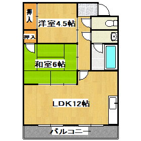 兵庫県明石市魚住町清水 魚住駅 2LDK マンション 賃貸物件詳細