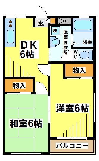 東京都調布市国領町３ 国領駅 2DK マンション 賃貸物件詳細